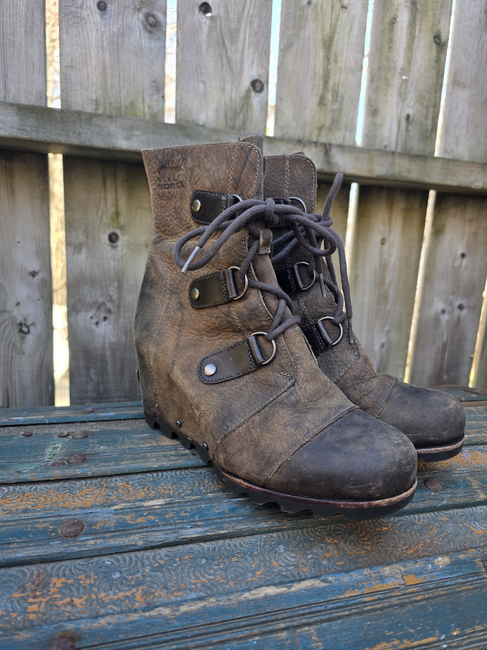 Sorel Brown Suede Women's Ankle Boot